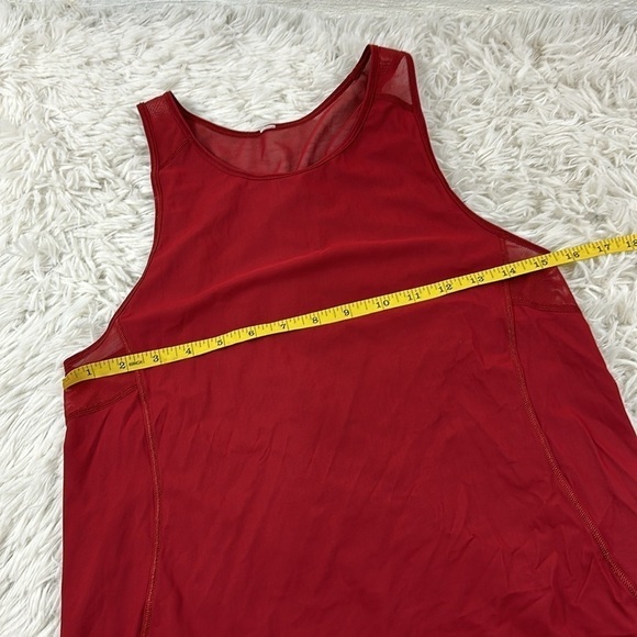 Lululemon Sculpt Tank Dark Red - Picture 2 of 3